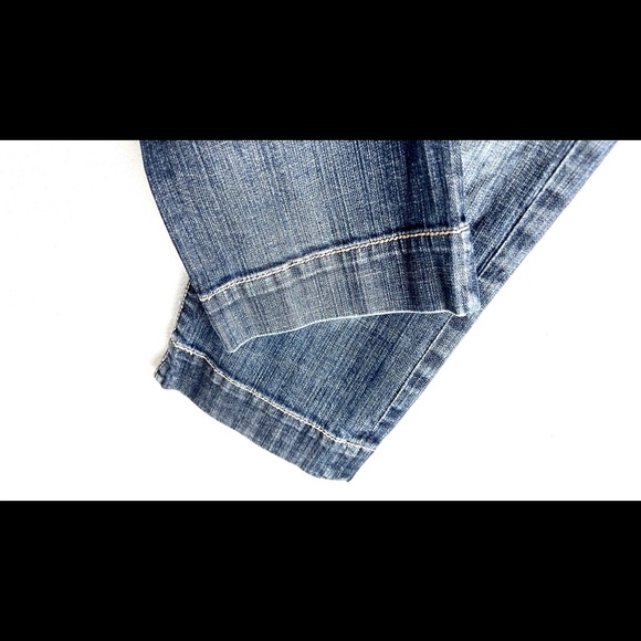 KUT FROM THE KLOTH | 👖 Pale Blue Mid-Calf Low-Rise Cropped Capris Jeans - Picture 6 of 11